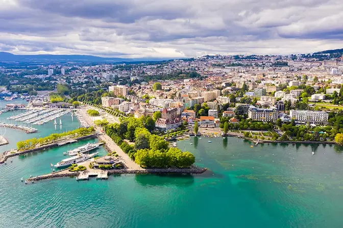 Les quais d'Ouchy